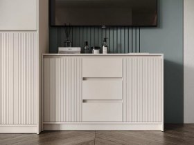 Комод КМ-003 Мирен (кашемир/матовая моно керамика) в Вьюнах - vyuny.mebel-nsk.ru | фото