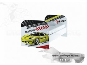 Кровать детская Тойс Champion КР-08 (BTS) в Вьюнах - vyuny.mebel-nsk.ru | фото