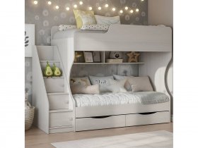 Кровать двухъярусная Каприз-22 КПР.22 в Вьюнах - vyuny.mebel-nsk.ru | фото
