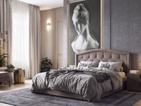 Кровать двуспальная 1,8м Верона-2 в Вьюнах - vyuny.mebel-nsk.ru | фото