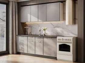 Кухонный гарнитур «Адель» 2,0м (нео) в Вьюнах - vyuny.mebel-nsk.ru | фото