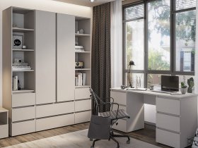 Модульная детская Люмо (кашемир) в Вьюнах - vyuny.mebel-nsk.ru | фото