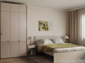 Модульная спальня Орма (МДФ) в Вьюнах - vyuny.mebel-nsk.ru | фото