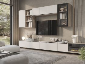 Модульная стенка Урбан в Вьюнах - vyuny.mebel-nsk.ru | фото