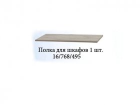 Полка для шкафов (1шт.) Триумф в Вьюнах - vyuny.mebel-nsk.ru | фото