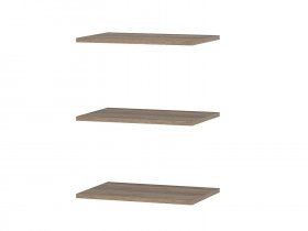 Полки ПЛ-28 для пенала Энигма (дуб каньон) в Вьюнах - vyuny.mebel-nsk.ru | фото
