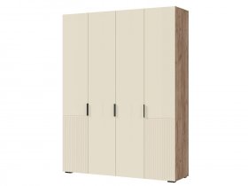 Шкаф четырехстворчатый (комби) Соната ШК-04 в Вьюнах - vyuny.mebel-nsk.ru | фото