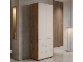 Шкаф двухстворчатый c ящиками Орма в Вьюнах - vyuny.mebel-nsk.ru | фото