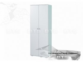 Шкаф двухстворчатый Тифани ШК-09 (BTS) в Вьюнах - vyuny.mebel-nsk.ru | фото