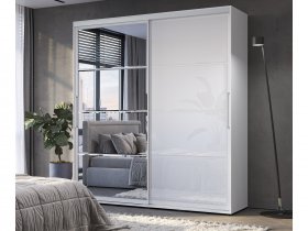 Шкаф-купе Крафт-6 2,0м (белый) в Вьюнах - vyuny.mebel-nsk.ru | фото