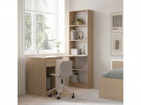 Стол письменный угловой «Лайт» 10.01 (плэйн) в Вьюнах - vyuny.mebel-nsk.ru | фото